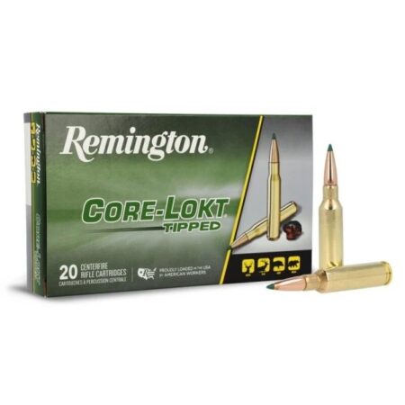 Remington Core-Lokt Tipped 6.5 Creedmoor 129 Gr. Core-Lokt Polymer Tip- Box of 20