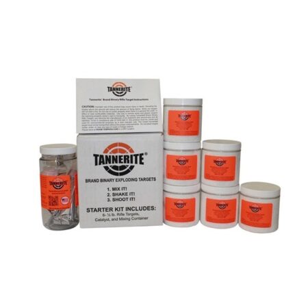 Tannerite Exploding Rifle Targets Starter Kit Includes 6- 1/2 lb Targets
