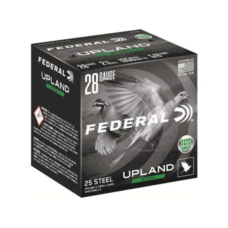 Federal Upland Steel 28 Gauge 2-3/4" 5/8 oz #7.5 Steel Shot- Lead Free- Box of 25
