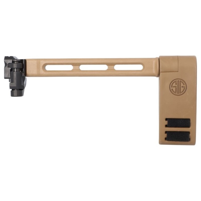 SIG SAUER MCX/MPX Fixed/Folding Pistol Brace With Locking Hinge- 1913 Interface- Coyote- 8901673