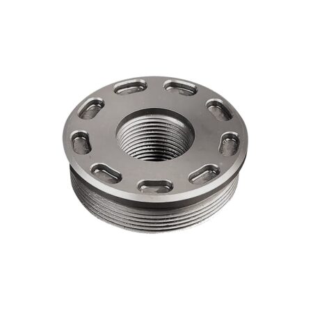 SilencerCo Titanium Bravo Direct Thread Mount 1/2-28"- Titanium- AC5320