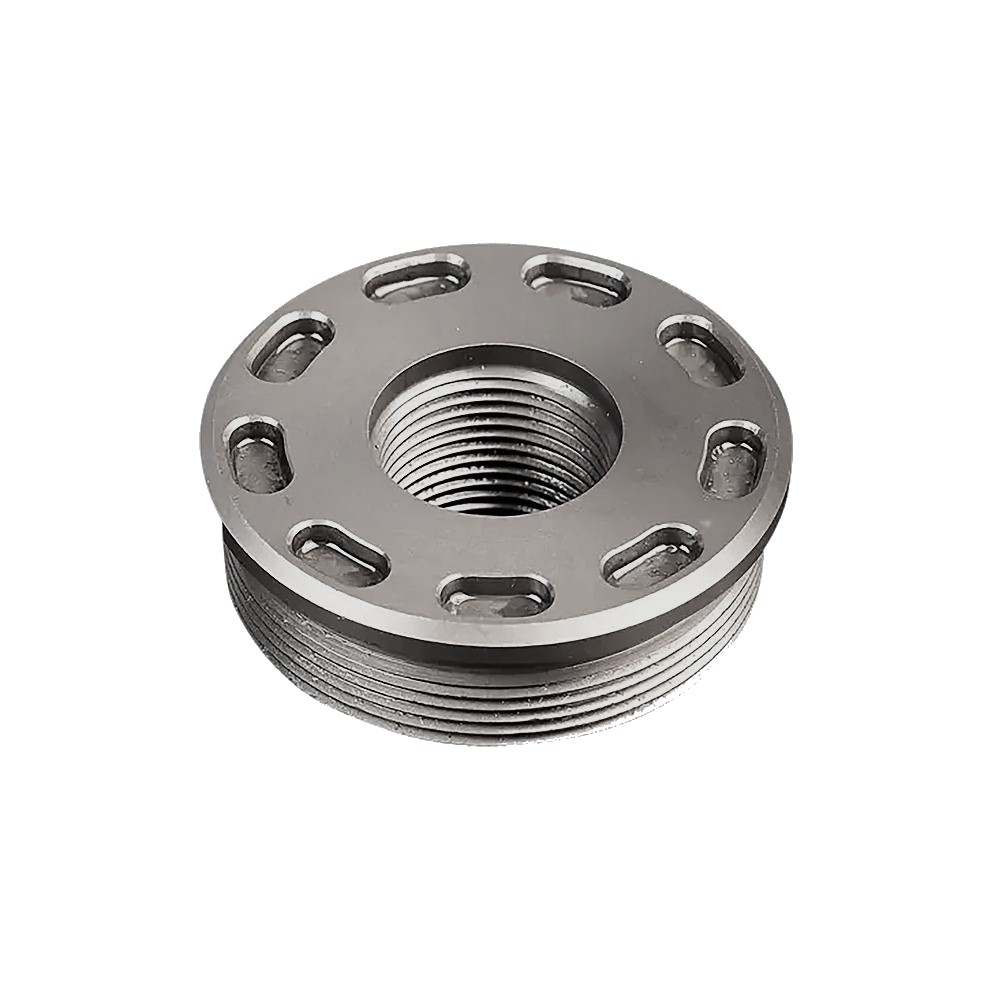 SilencerCo Titanium Bravo Direct Thread Mount 1/2-28"- Titanium- AC5320