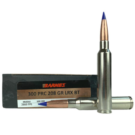 Barnes VOR-TX Long Range .300 PRC 208 Gr. Barnes LRX Boat Tail- Lead-Free- Box of 20- 32175