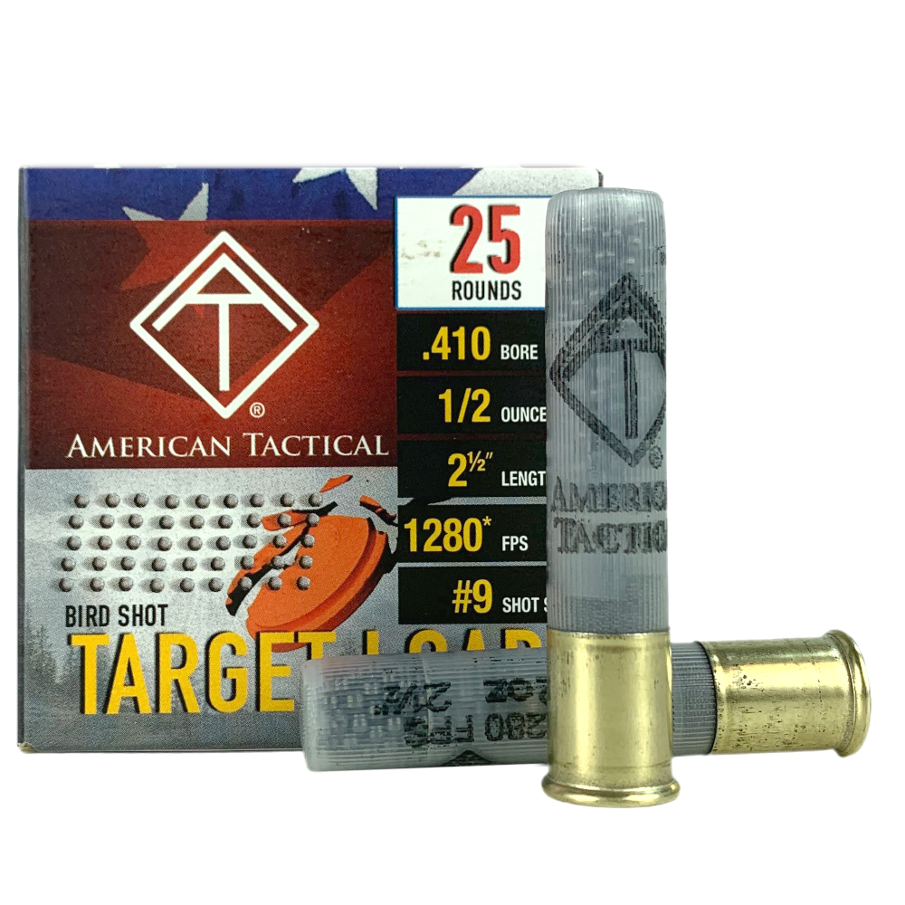 an image of the product ATI .410 Bore 2-1/2" 1/2 oz #9 Lead Shot- Box of 25- AC4109