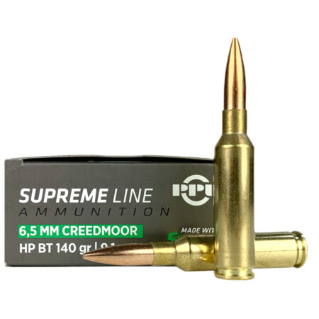 Prvi Partizan Supreme Line 6.5mm Creedmoor 140 Gr. MatchKing Hollow Point Boat Tail- Box of 20
