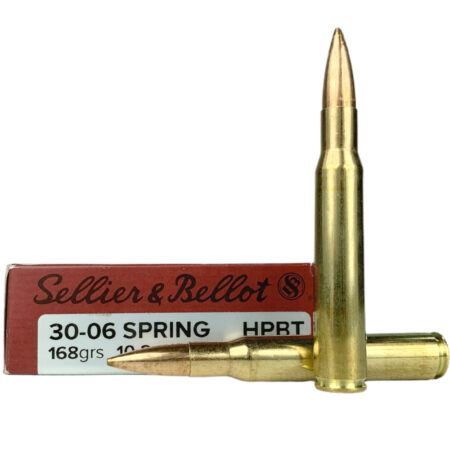 Sellier & Bellot Precision Rifle .30-06 Springfield 168 Gr. Hollow Point Boat Tail- Box of 20