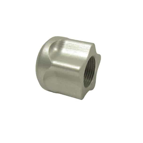 Timber Creek 5/8x24" Thread Protector- Aluminum- Silver