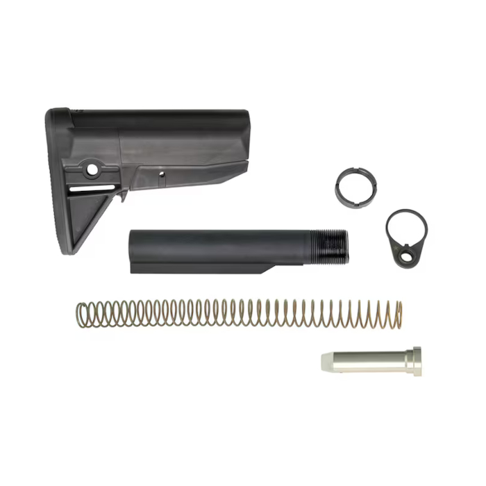 BCM GUNFIGHTER AR-15 Mod 0 Receiver Extension and Stock Kit- Carbine Length- Black
