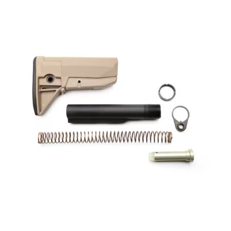 BCM GUNFIGHTER AR-15 Mod 0 Receiver Extension and Stock Kit- Carbine Length- FDE
