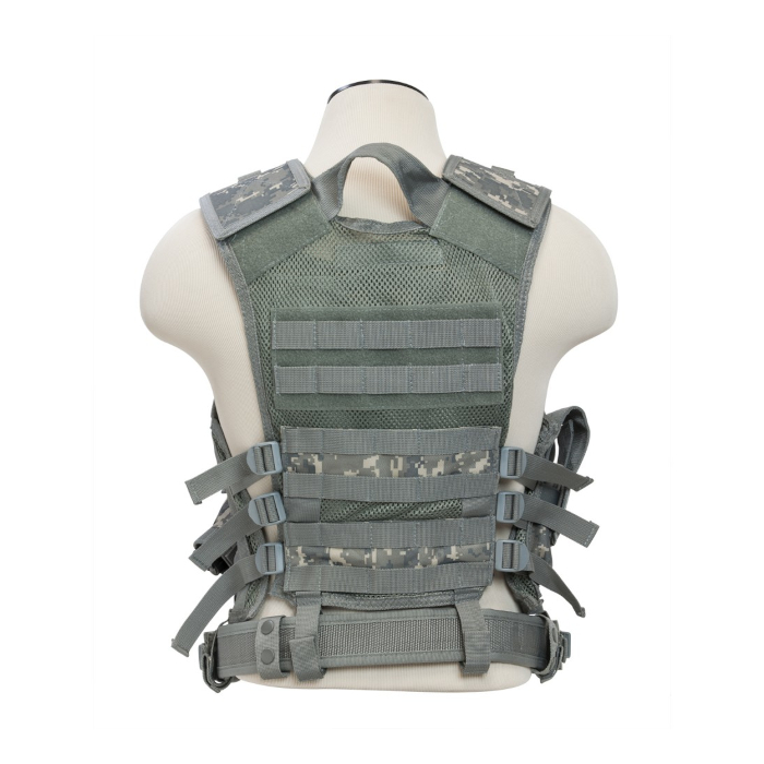 VISM Tactical Vest, Medium-2XL - Digital Camo - Image 2