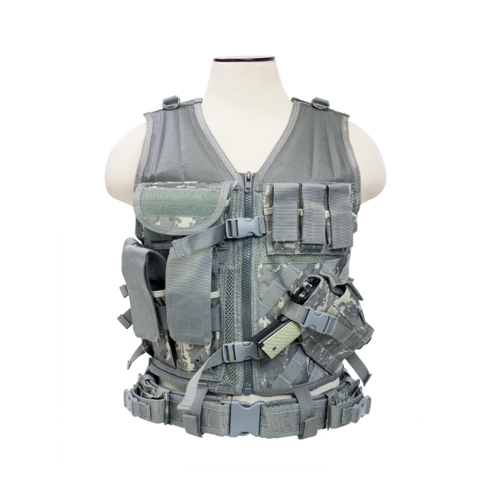 VISM Tactical Vest, Medium-2XL - Digital Camo