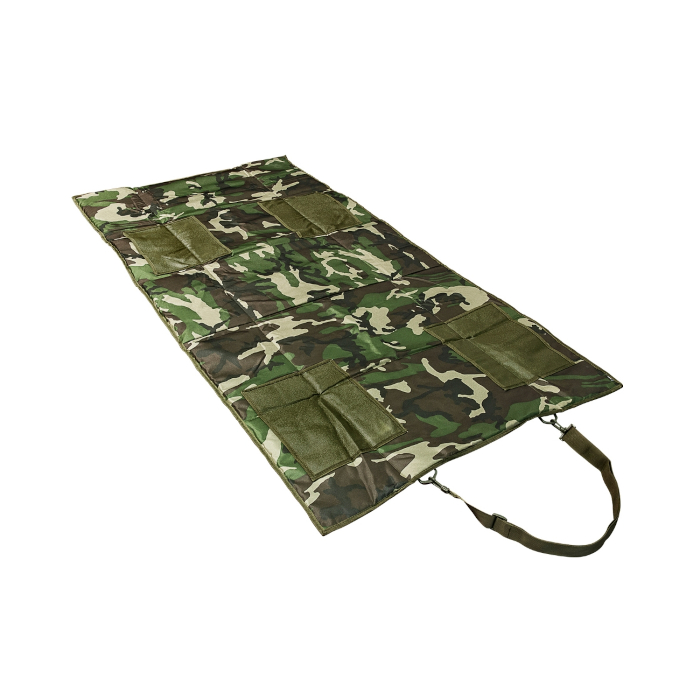 VISM Roll Up Shooting Mat- Woodland Camo - Image 2