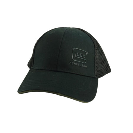 Glock Perfection Adjustable Mesh Back Hat- Black