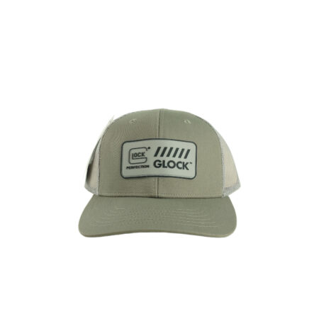 Glock Perfection Adjustable Mesh Back Hat- Gray
